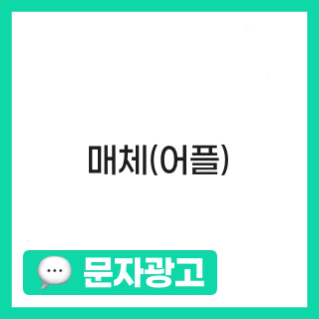 매체(어플)