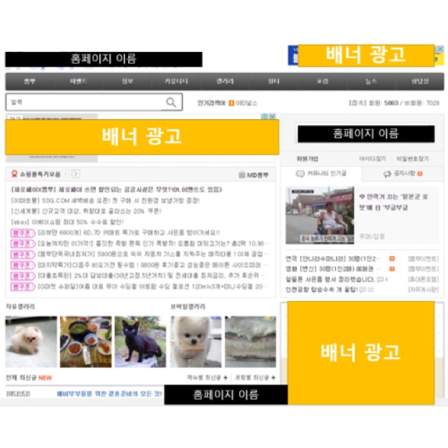 언론사 배너광고